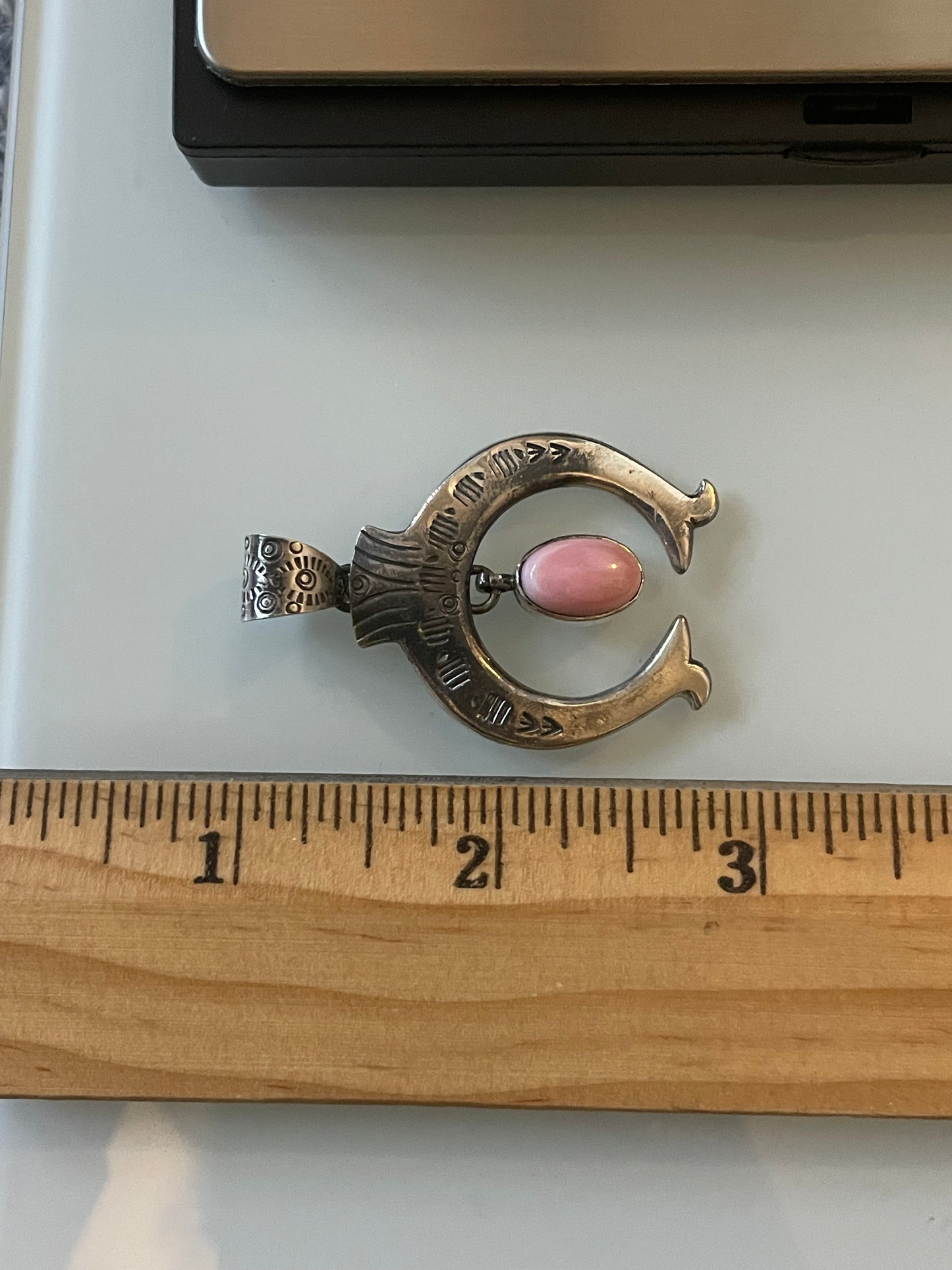 Pink Conch Naja Pendant | 925 Sterling Silver E507