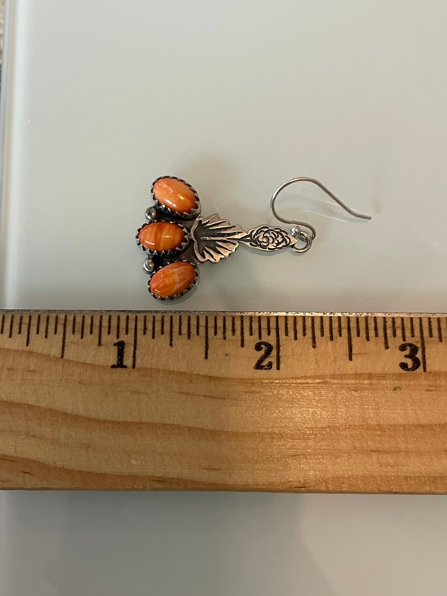 Spiny Oyster Hook Earrings | 925 Sterling Silver G243