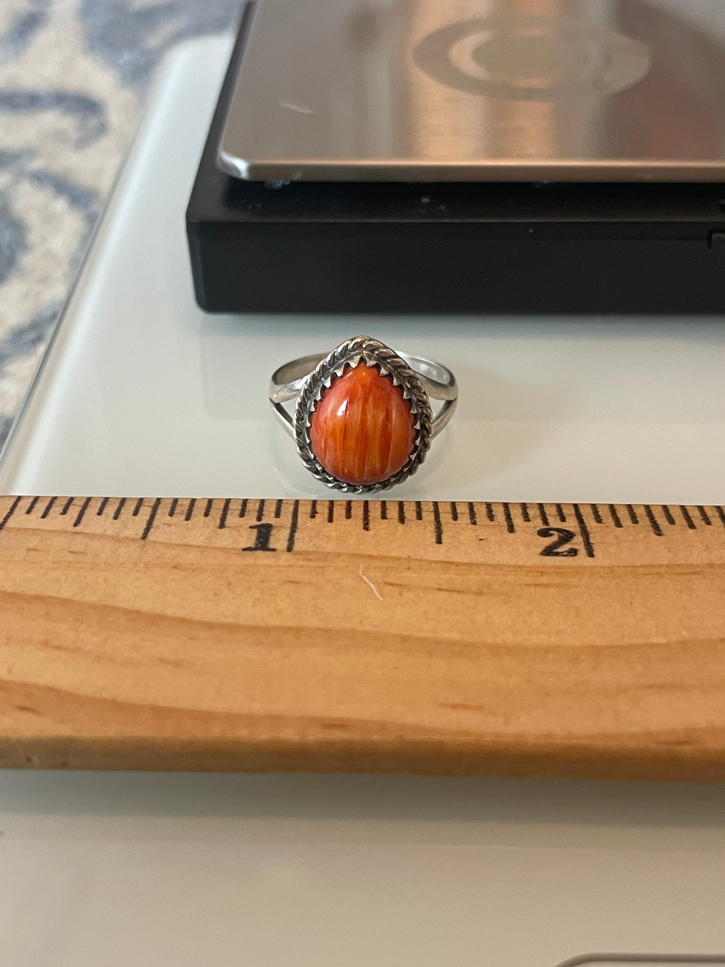 Spiny Oyster Ring Size 7 | 925 Sterling Silver G226