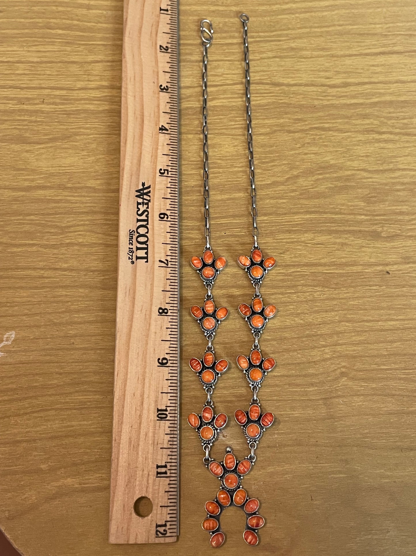 Spiny Oyster Naja Necklace | 925 Sterling Silver G257