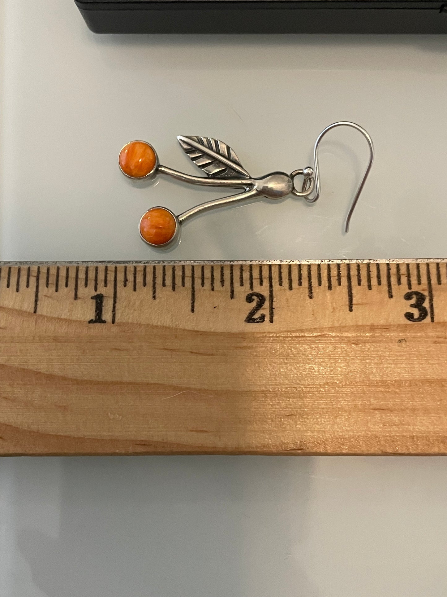Spiny Oyster Cherry Stud Earrings | 925 Sterling Silver G245