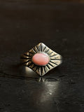 Pink Conch Ring Size 7.25 | 925 Sterling Silver Southwest E137