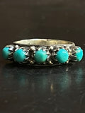 Kingman Turquoise Ring | Sterling Silver | Size 7 G372
