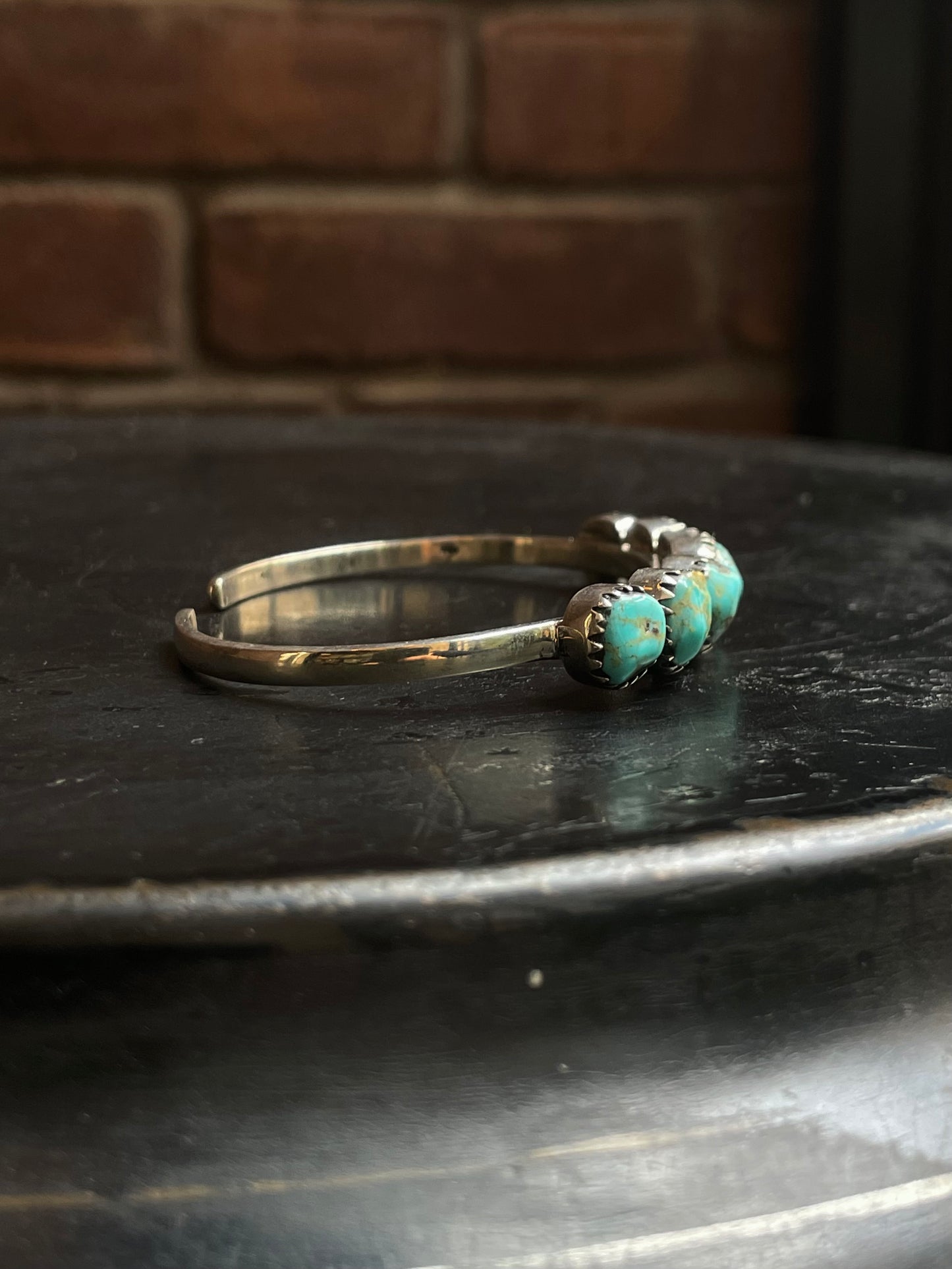 Kingman Turquoise Cuff | 925 Sterling Silver E326