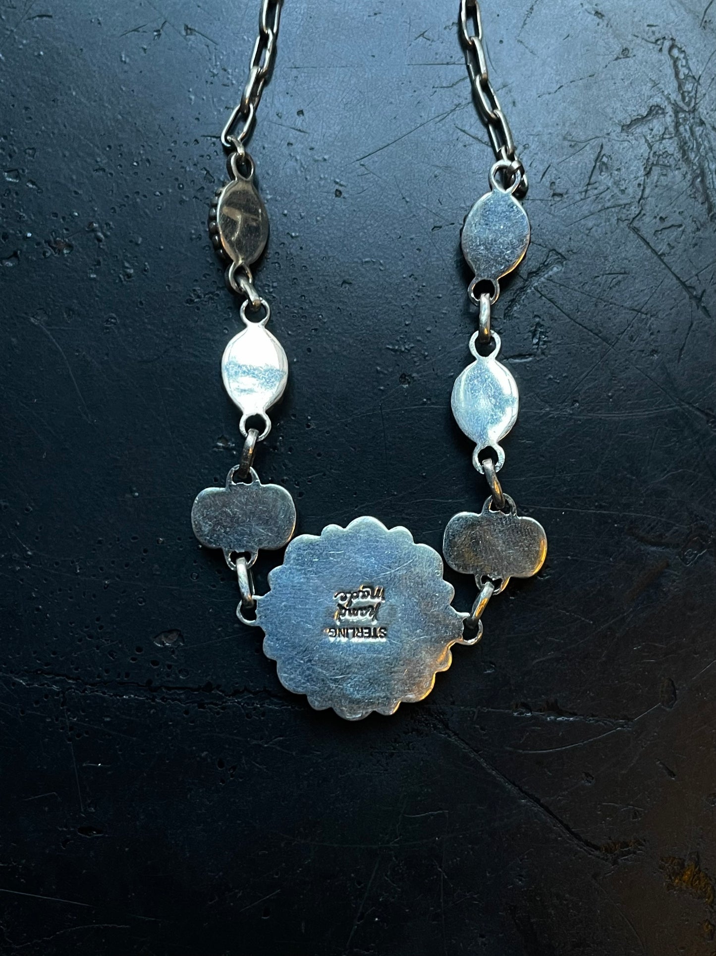 Spiny Oyster Flower Necklace | 925 Sterling Silver E365