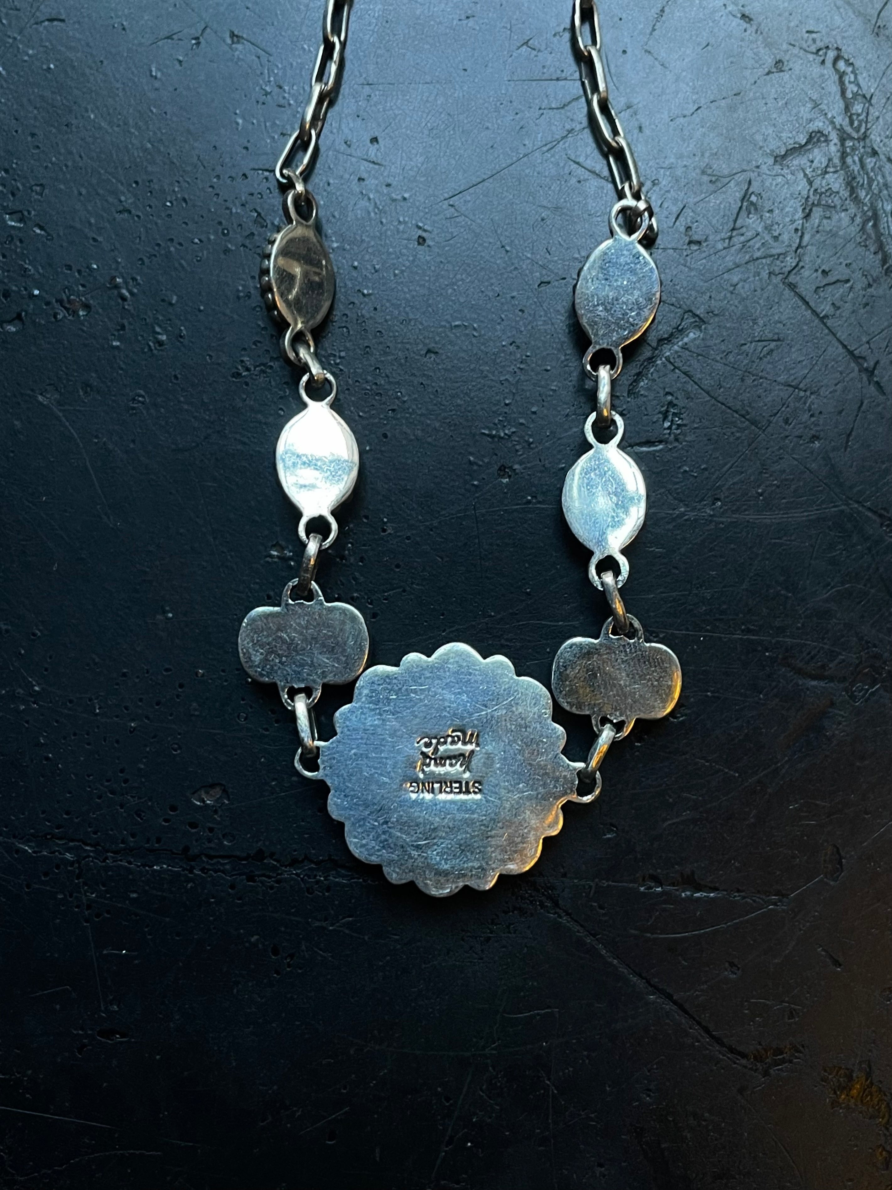 Spiny Oyster Flower Necklace | 925 Sterling Silver E365