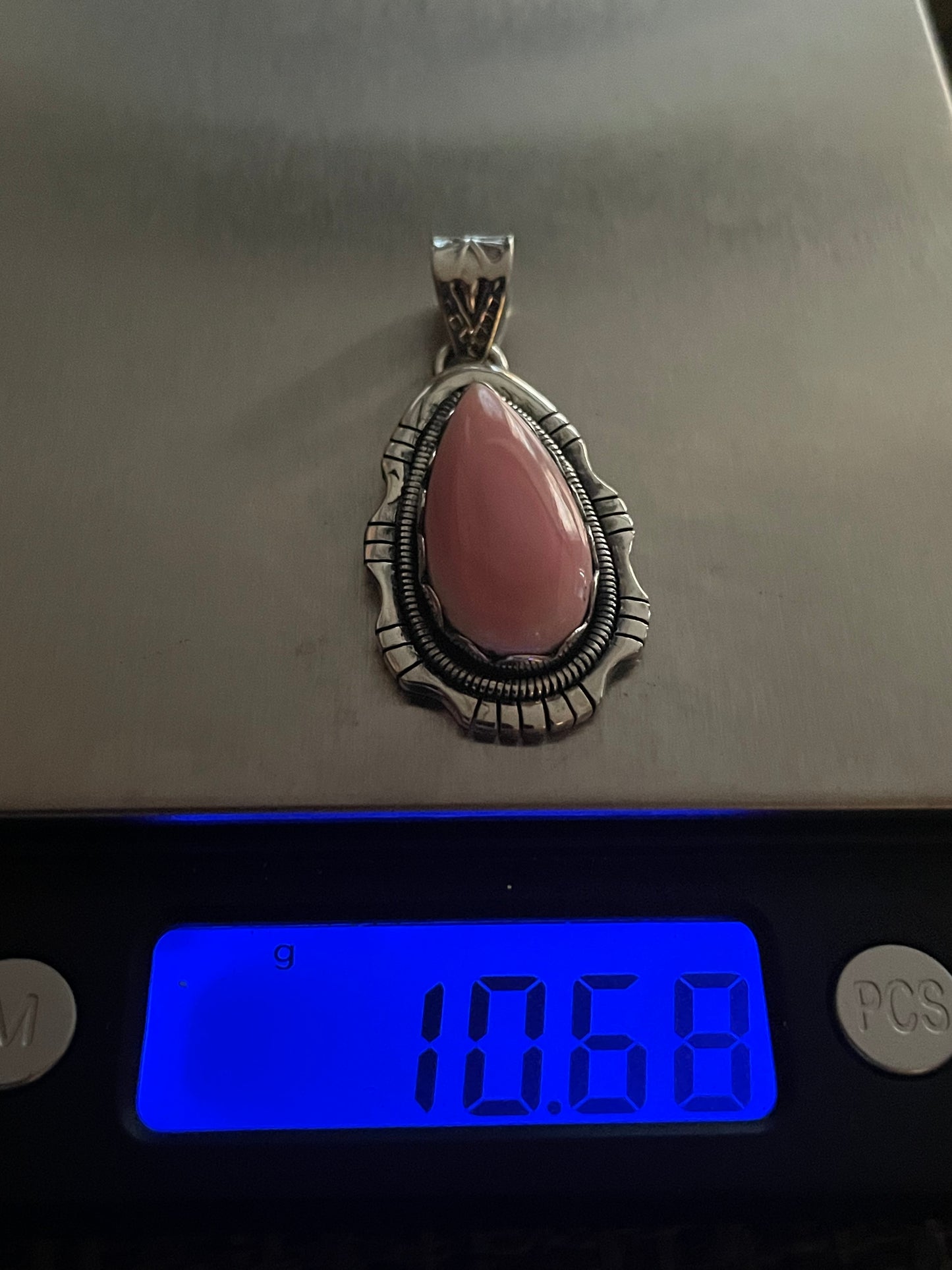 Pink Conch Pendant | Sterling Silver 925 B780