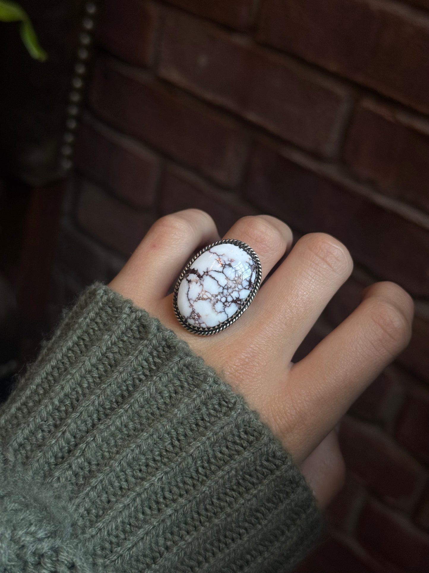 Wild Horse Ring Size 7 | 925 Sterling Silver C434