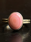 Pink Conch Ring Size 8 | 925 Sterling Silver G110