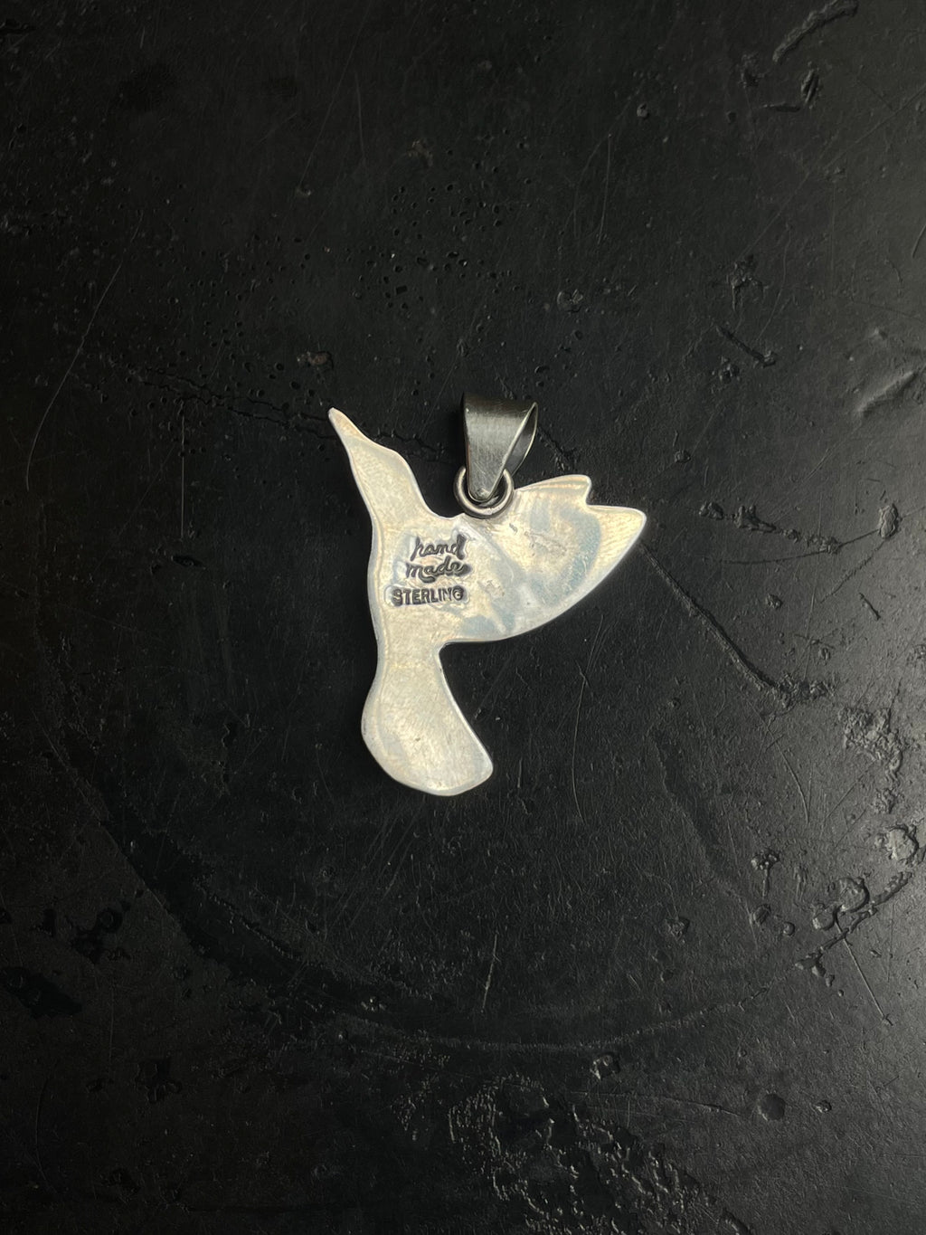 Turquoise Hummingbird Pendant | 925 Sterling Silver E265