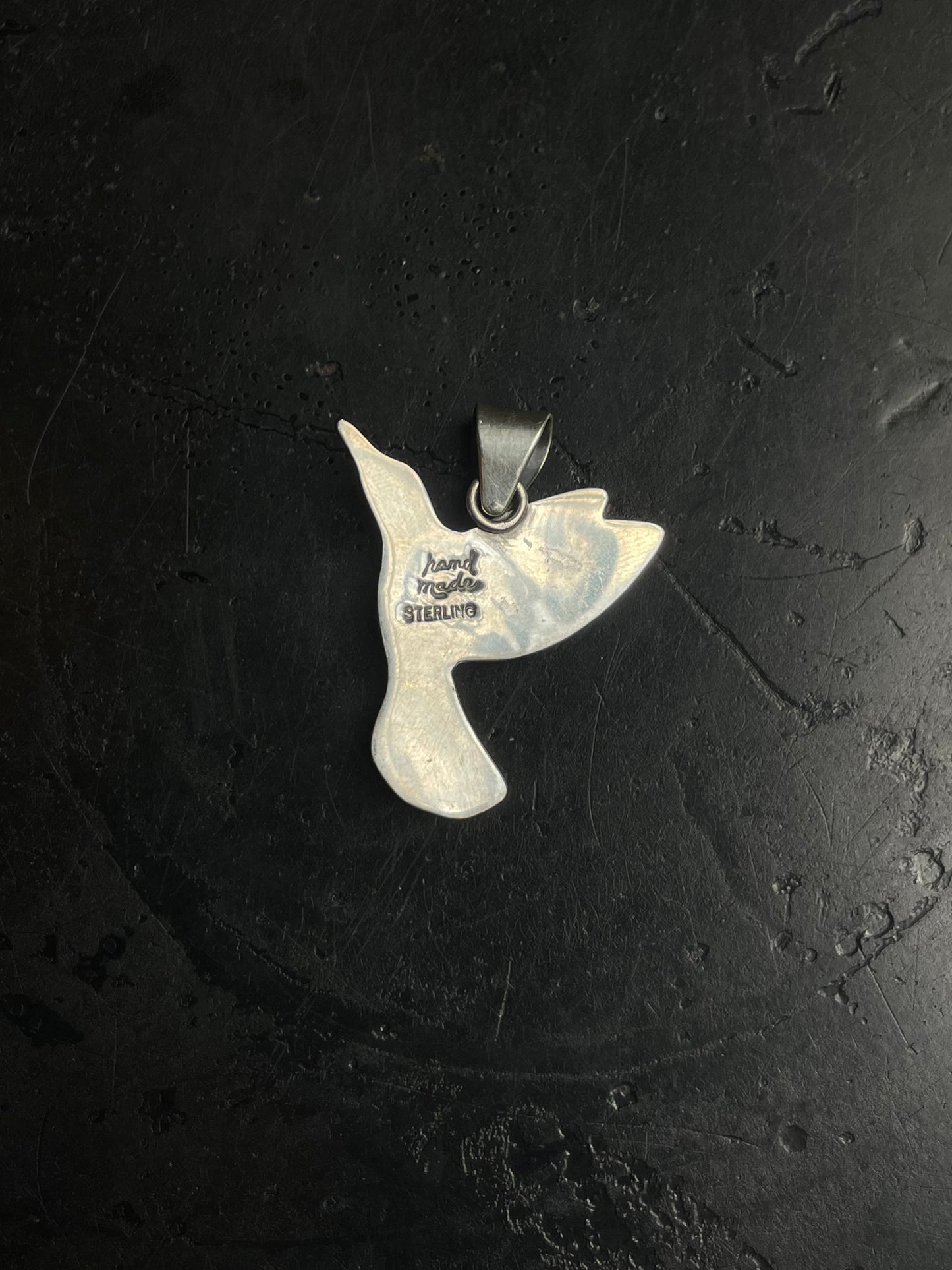 Turquoise Hummingbird Pendant | 925 Sterling Silver E265
