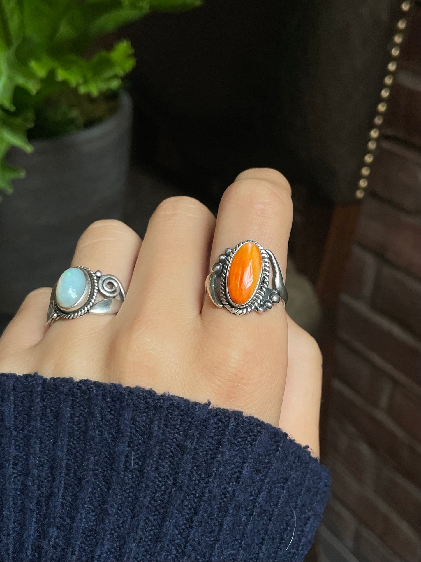 Spiny Oyster Ring Size 9.75 | 925 Sterling Silver G208