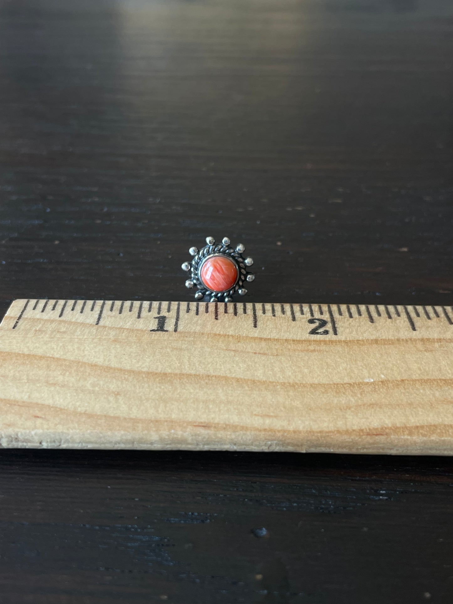 Spiny Oyster Stud Earrings | 925 Sterling Silver E809
