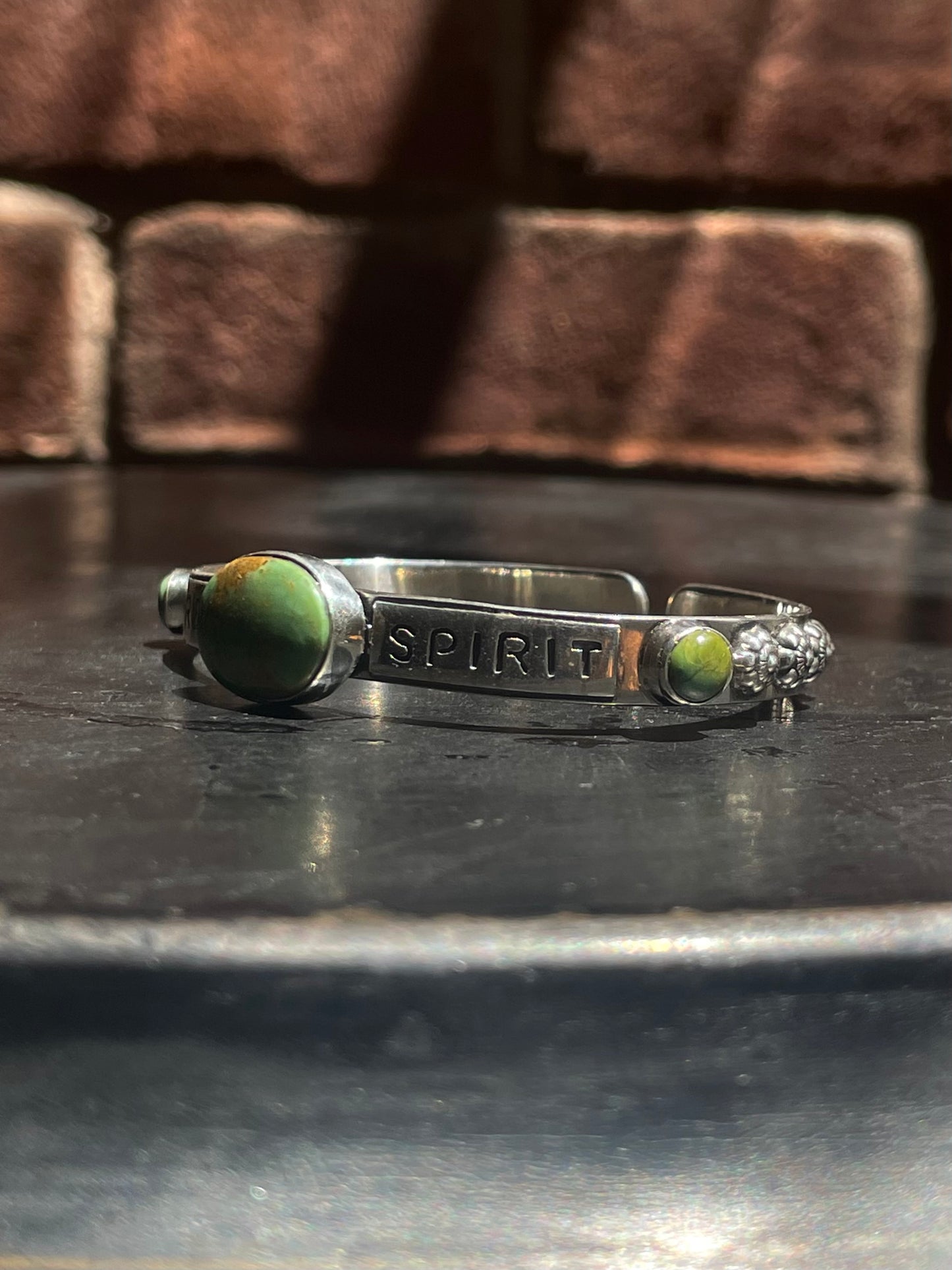 Kingman Turquoise Free Spirit Bracelet | Sterling Silver G427