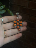 Spiny Oyster Dragonfly Pendant | 925 Sterling Silver C915