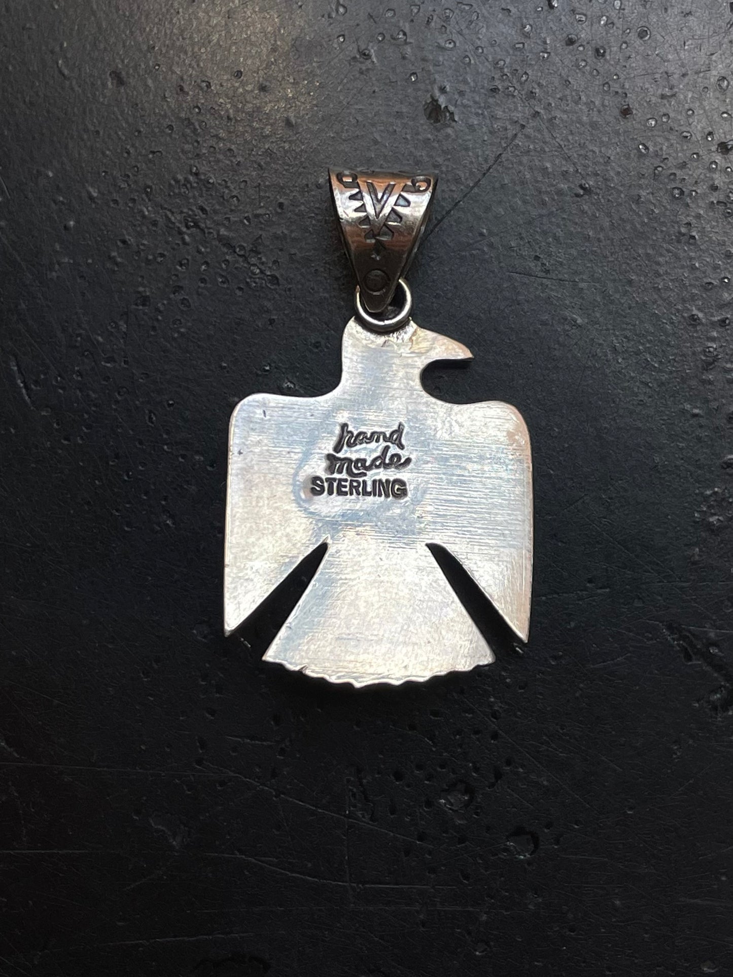 Spiny Oyster Thunderbird Pendant | Sterling Silver G431