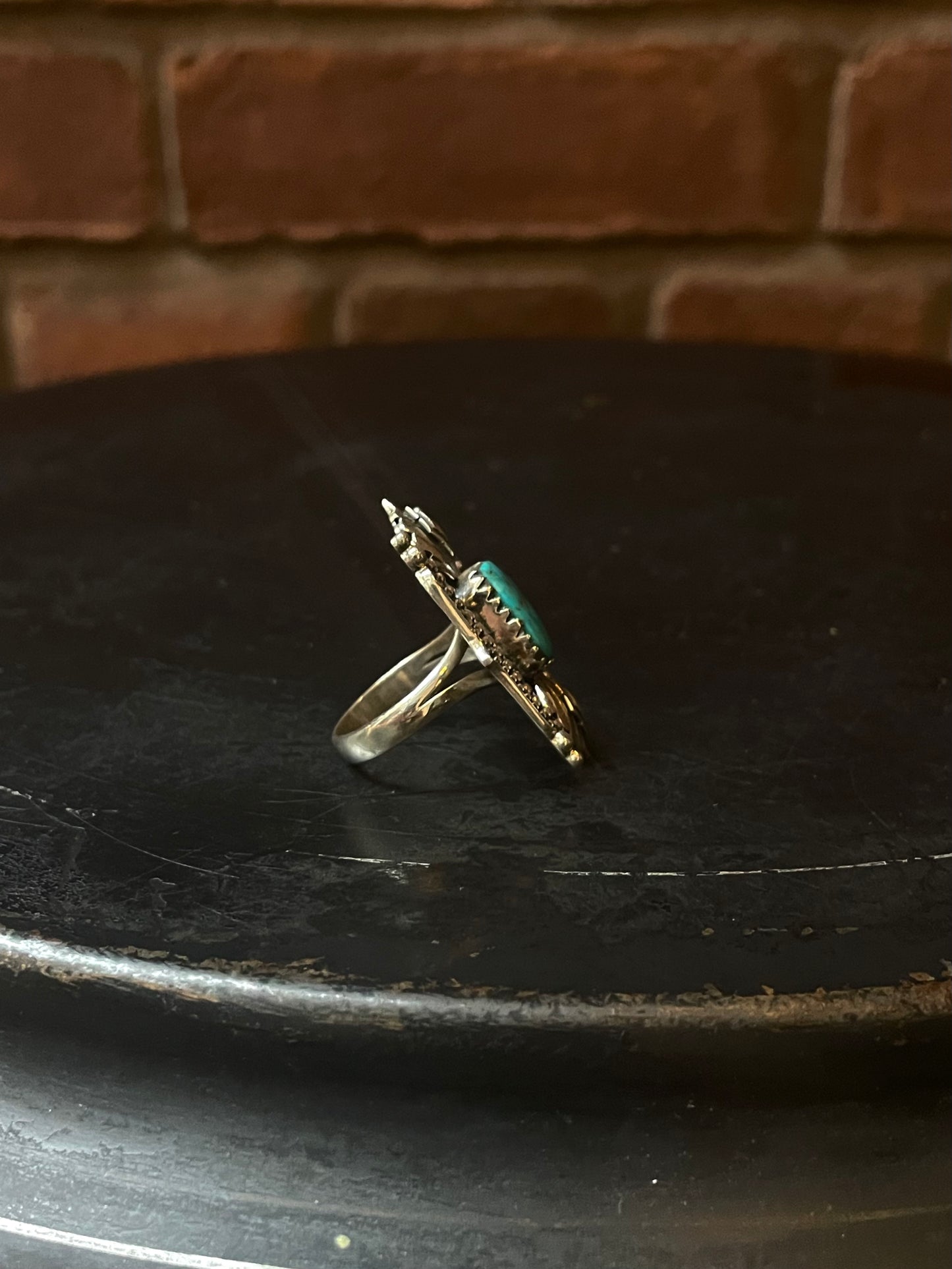 Turquoise Ring Size 9 | 925 Sterling Silver C933
