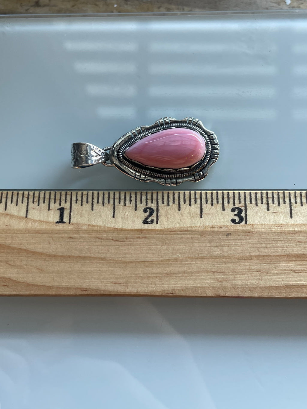 Pink Conch Pendant | Sterling Silver 925 C615
