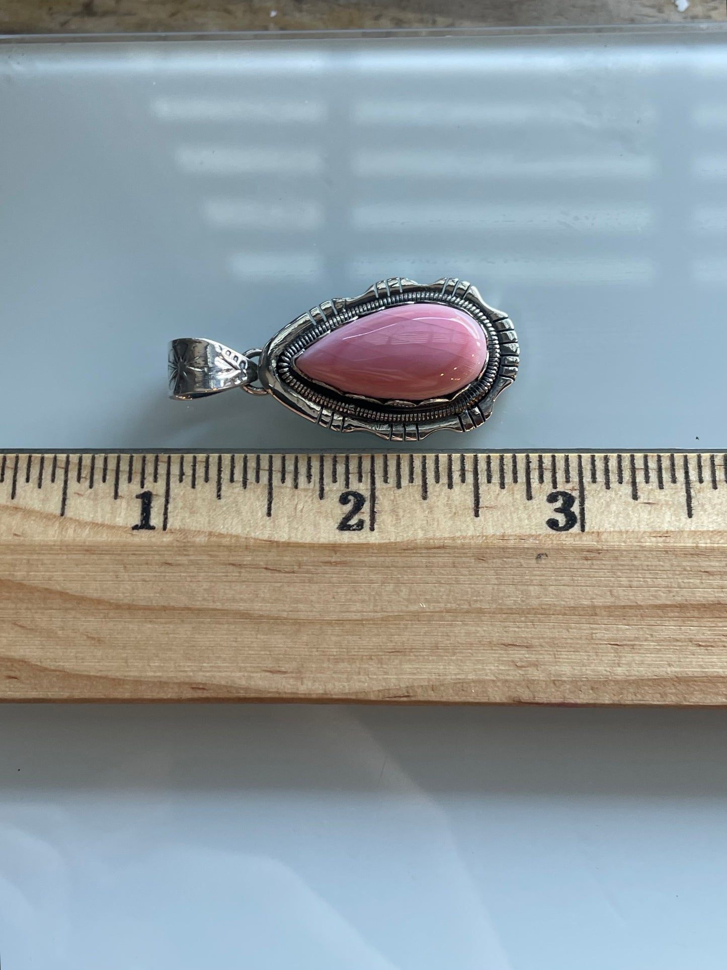 Pink Conch Pendant | Sterling Silver 925 C615