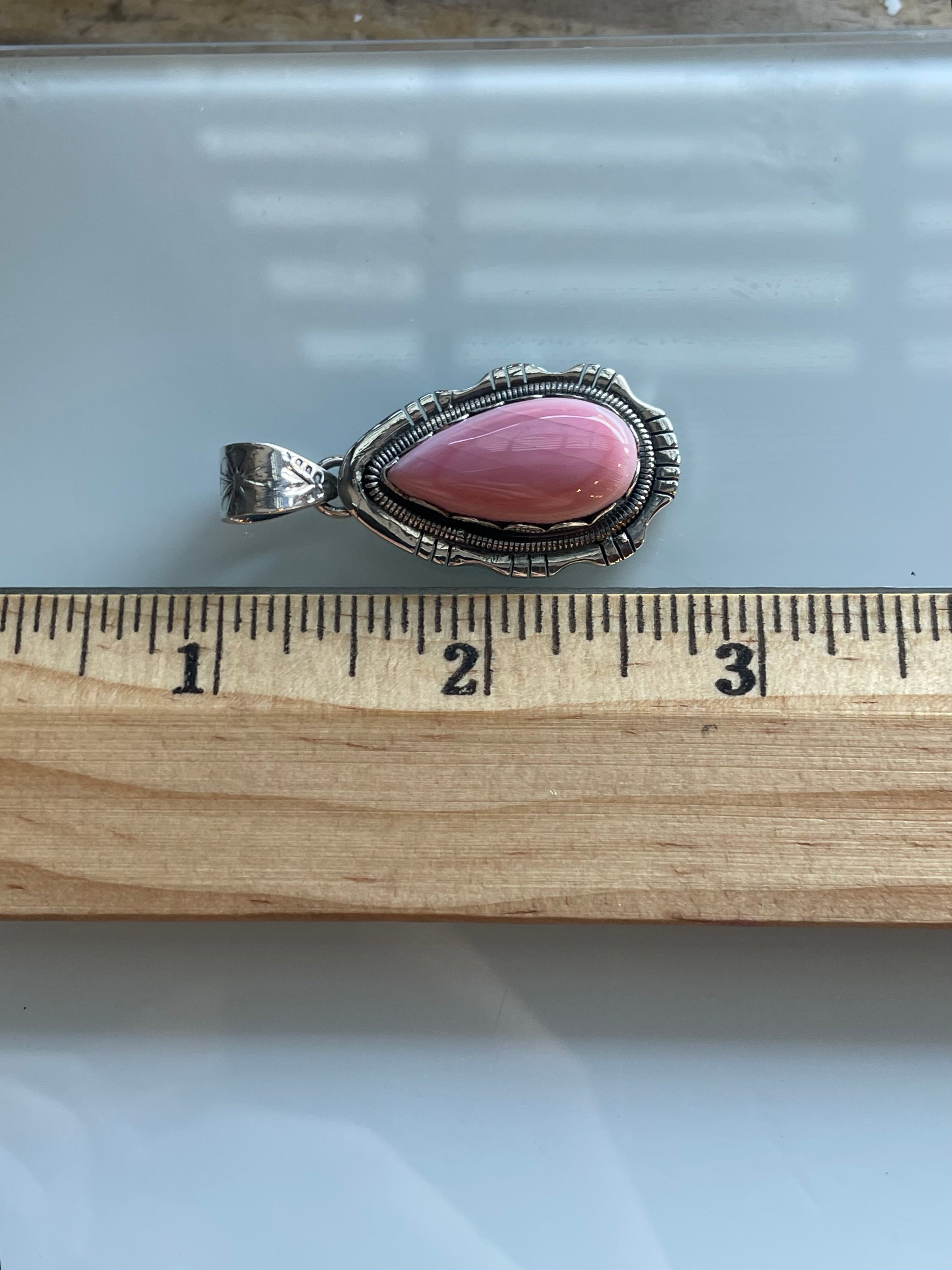 Pink Conch Pendant | Sterling Silver 925 C615