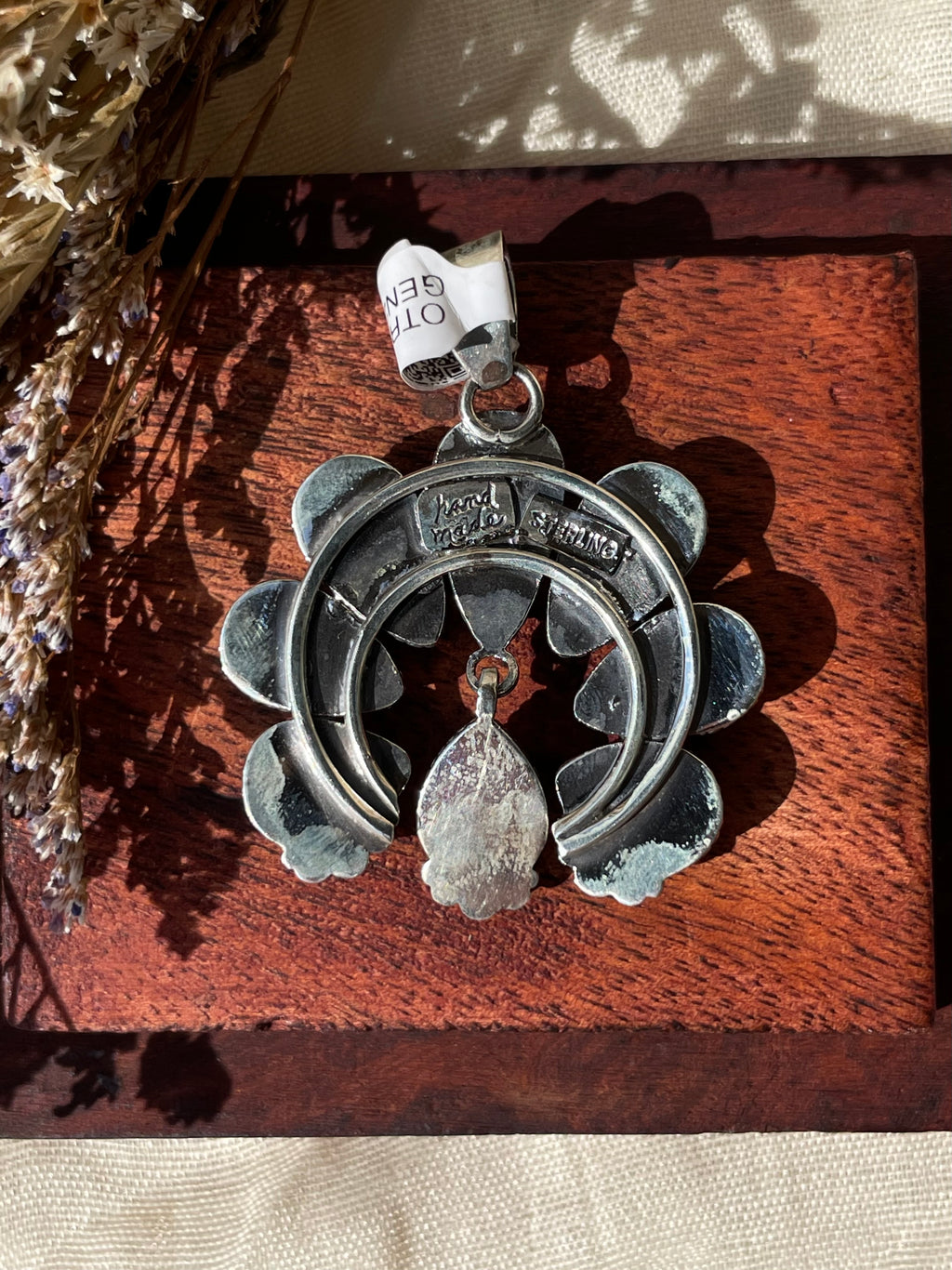 Turquoise Multi-Stone Naja Pendant | 925 Sterling Silver D325