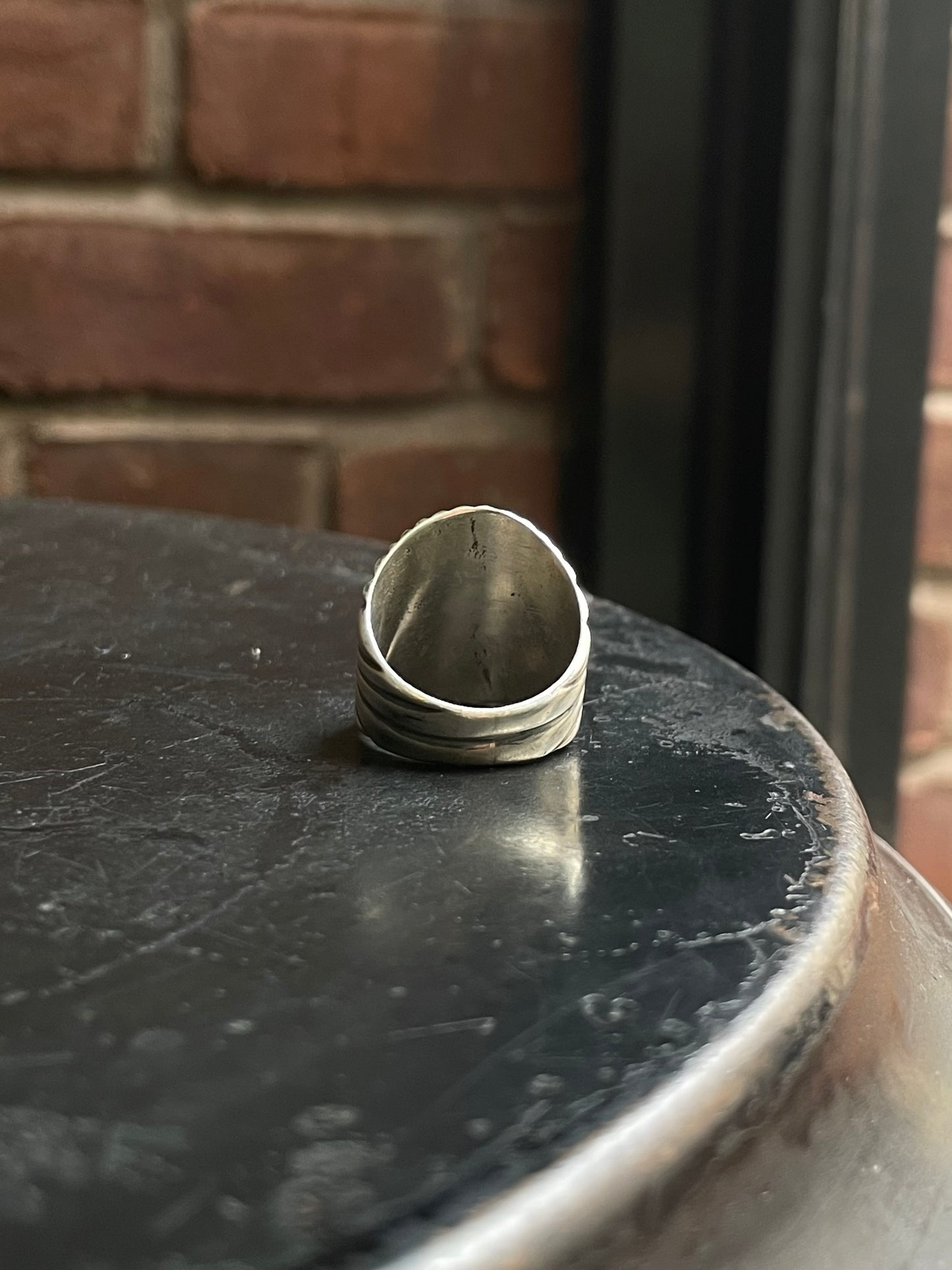 Spiny Oyster Sunburst Ring Size 9 | 925 Sterling Silver E311