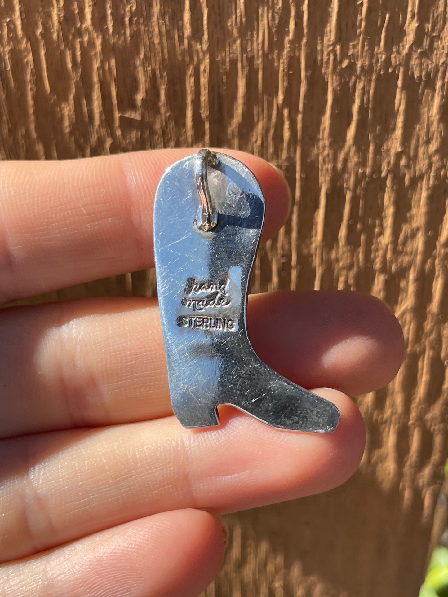 Spiny Oyster Boot Pendant | 925 Sterling Silver B917