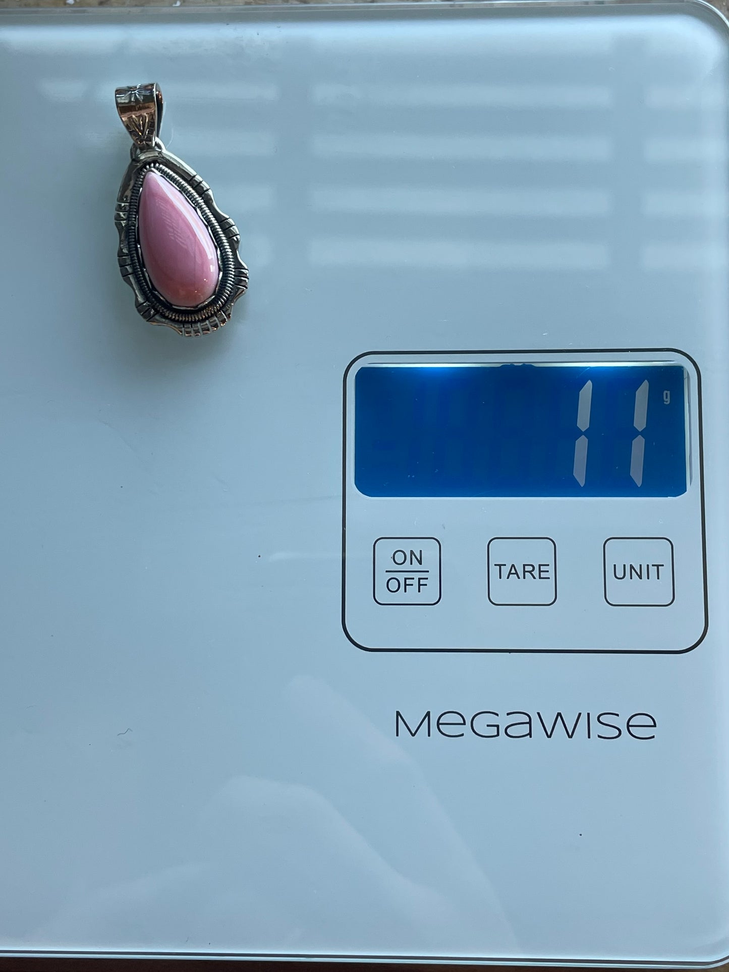 Pink Conch Pendant | Sterling Silver 925 C615