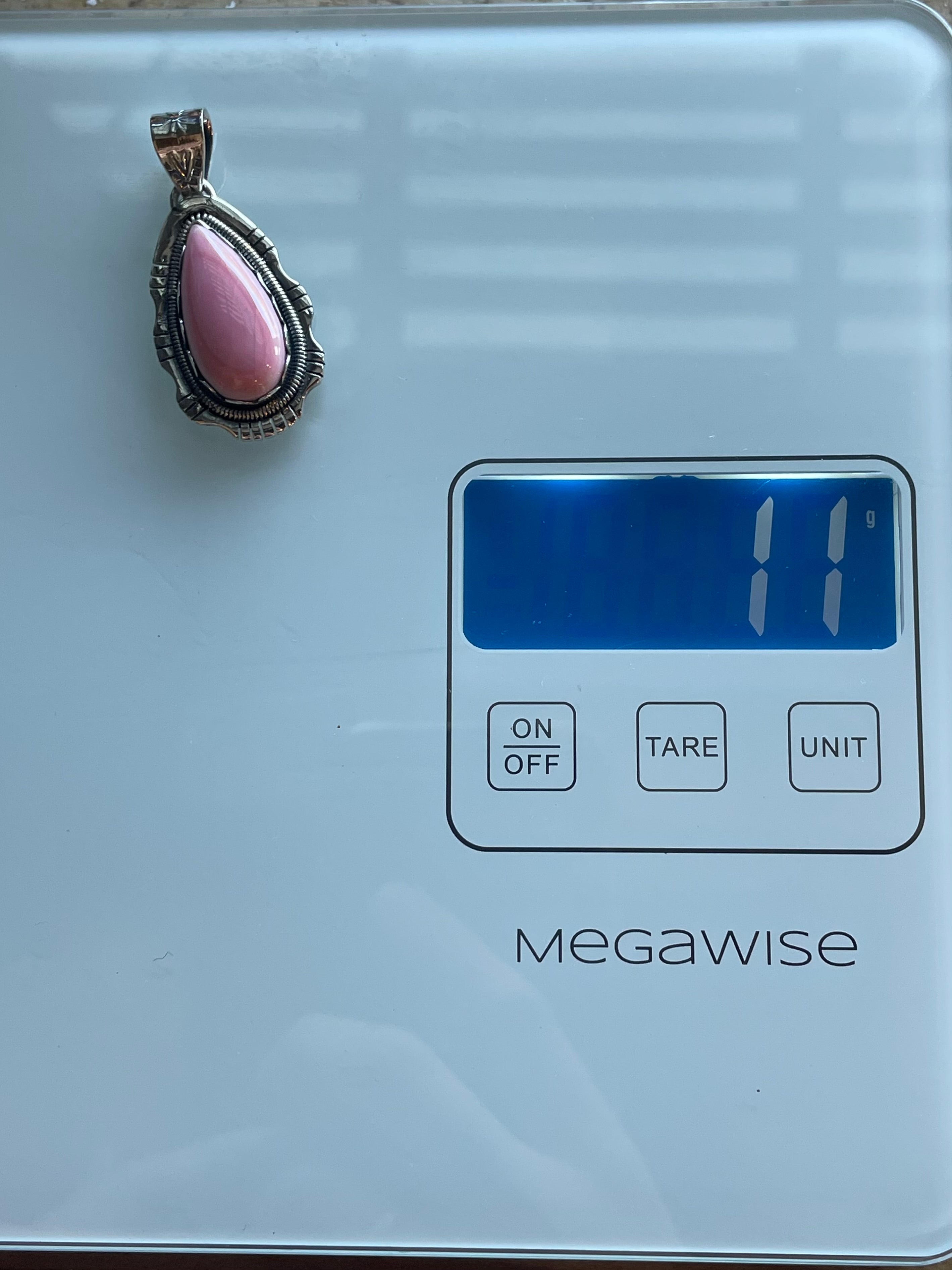 Pink Conch Pendant | Sterling Silver 925 C615
