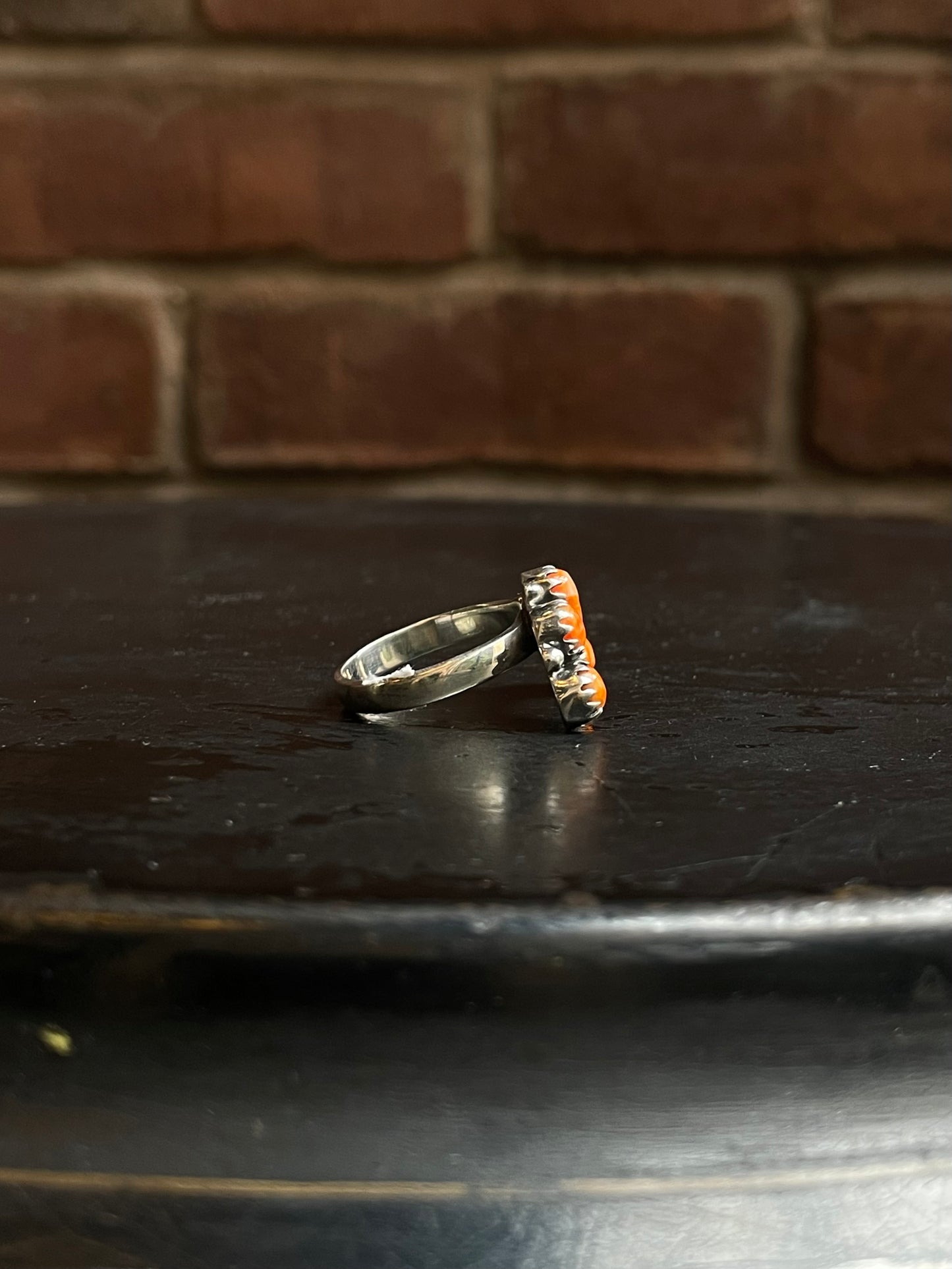 Spiny Oyster Ring Size 9 | 925 Sterling Silver Southwest E140