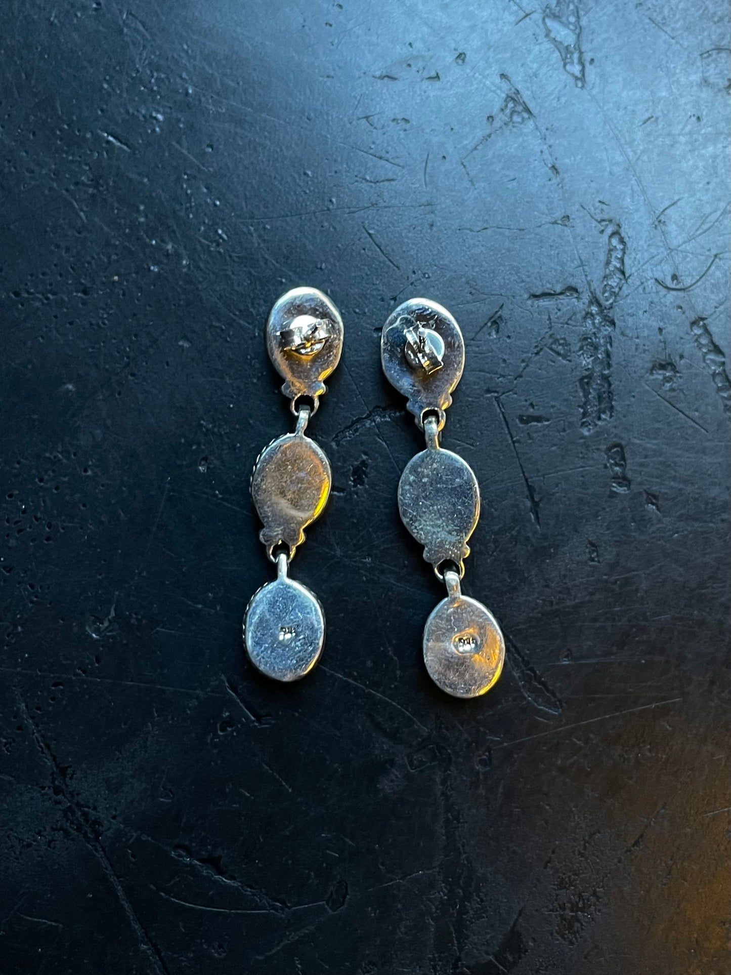Kingman Turquoise Earrings | 925 Sterling Silver E394