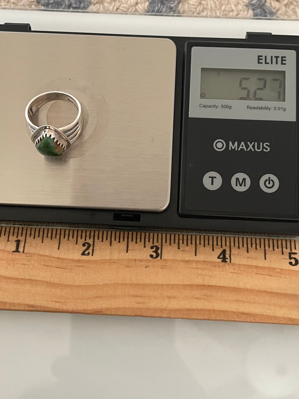 Turquoise Ring Size 6 | 925 Sterling Silver G777