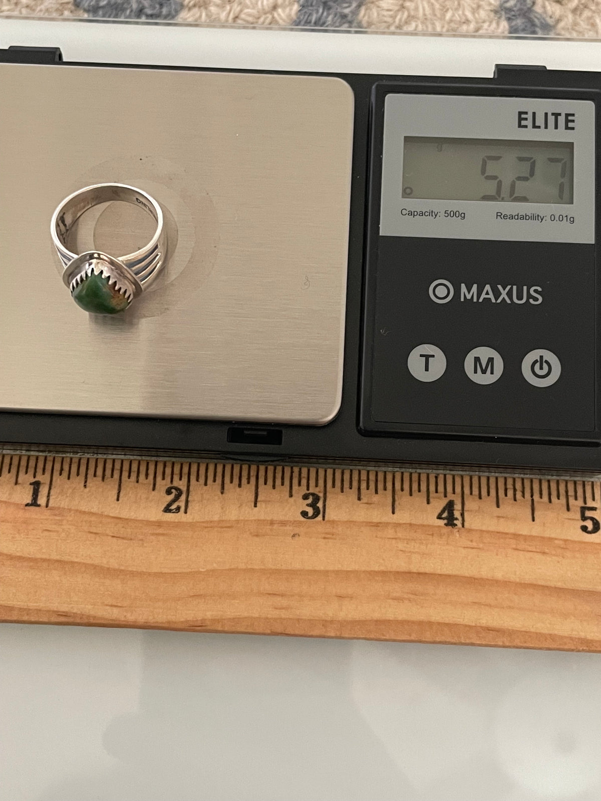 Turquoise Ring Size 6 | 925 Sterling Silver G777