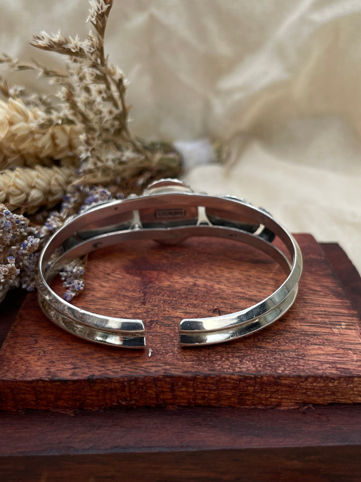 Dahlia Cuff Bracelet | 925 Sterling Silver D274