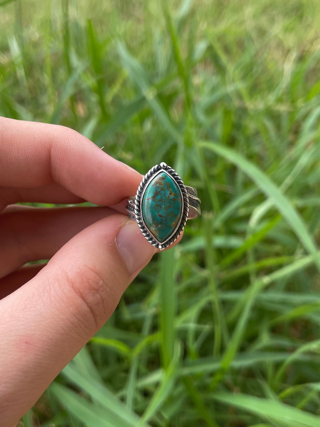 Turquoise Ring Size 6.5 | 925 Sterling Silver G779