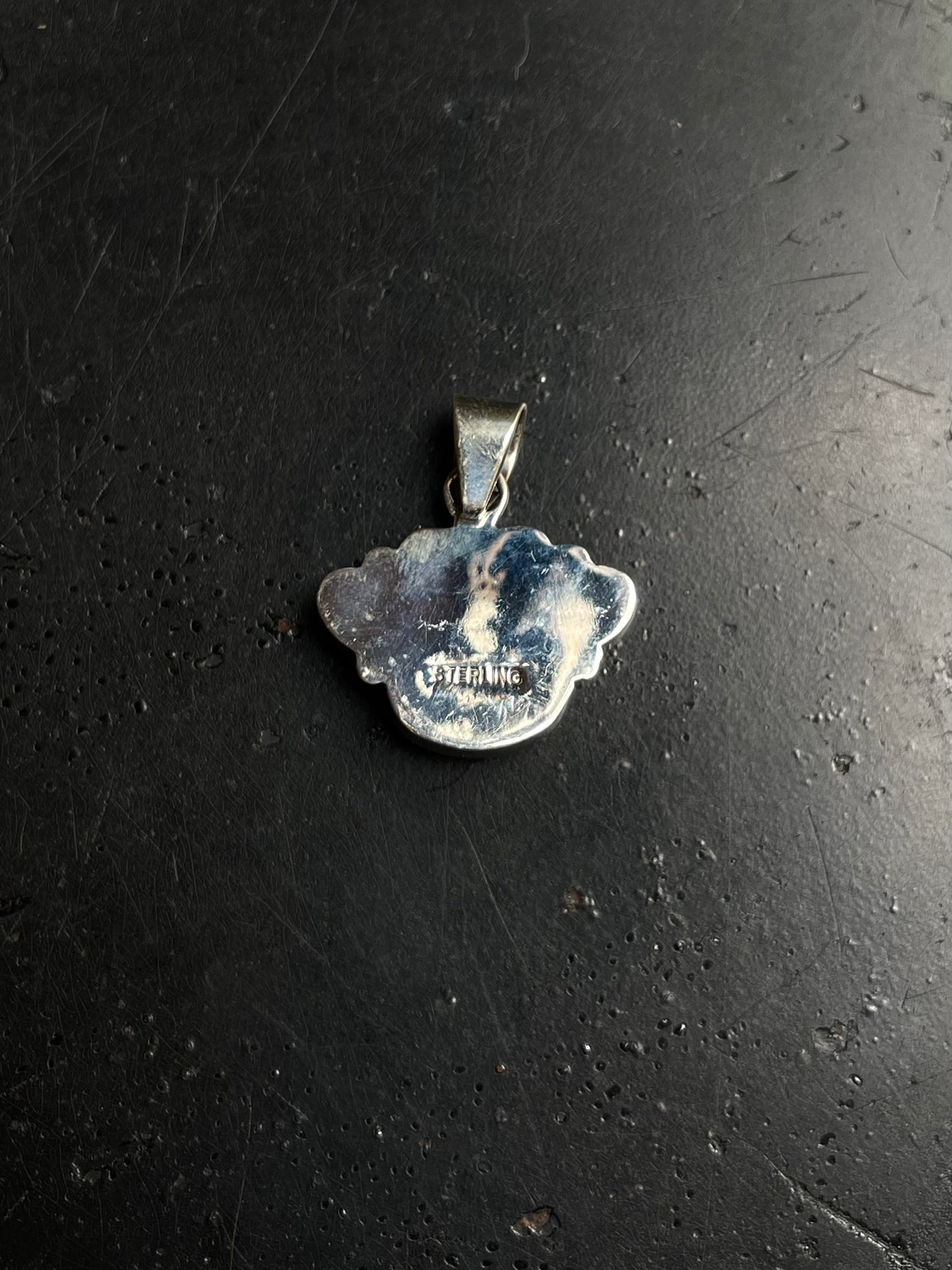Pink Conch Paw Pendant | 925 Sterling Silver E228