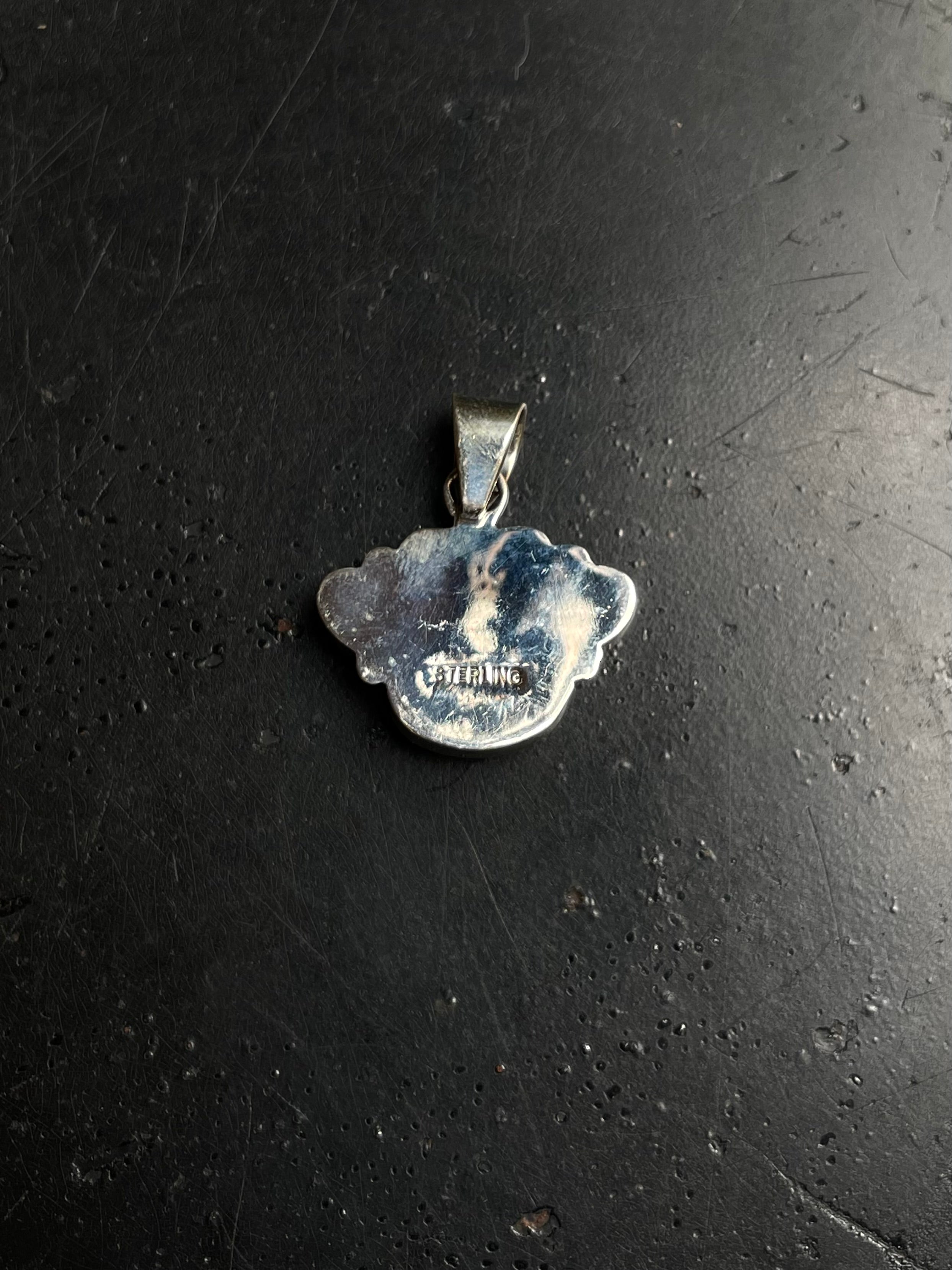 Pink Conch Paw Pendant | 925 Sterling Silver E228
