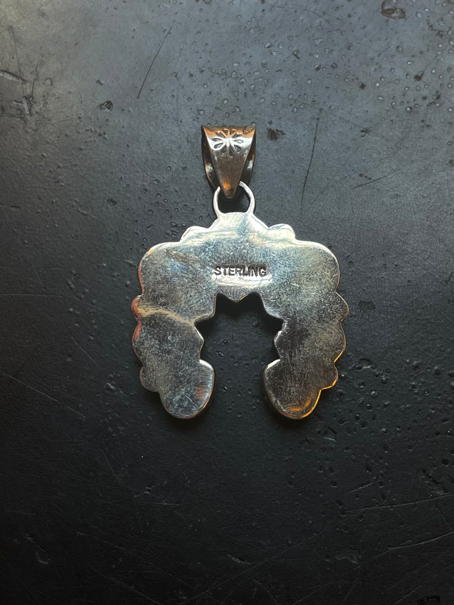 Pink Conch Naja Pendant | Sterling Silver G443