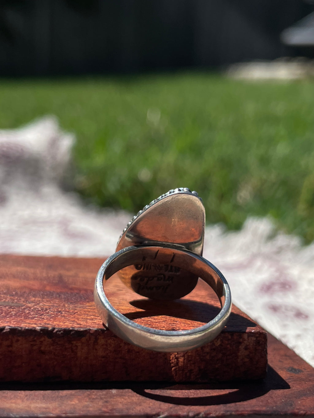 Spiny Oyster Ring Size 7| 925 Sterling Silver D288