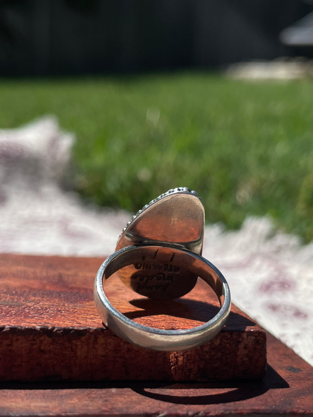 Spiny Oyster Ring Size 7| 925 Sterling Silver D288