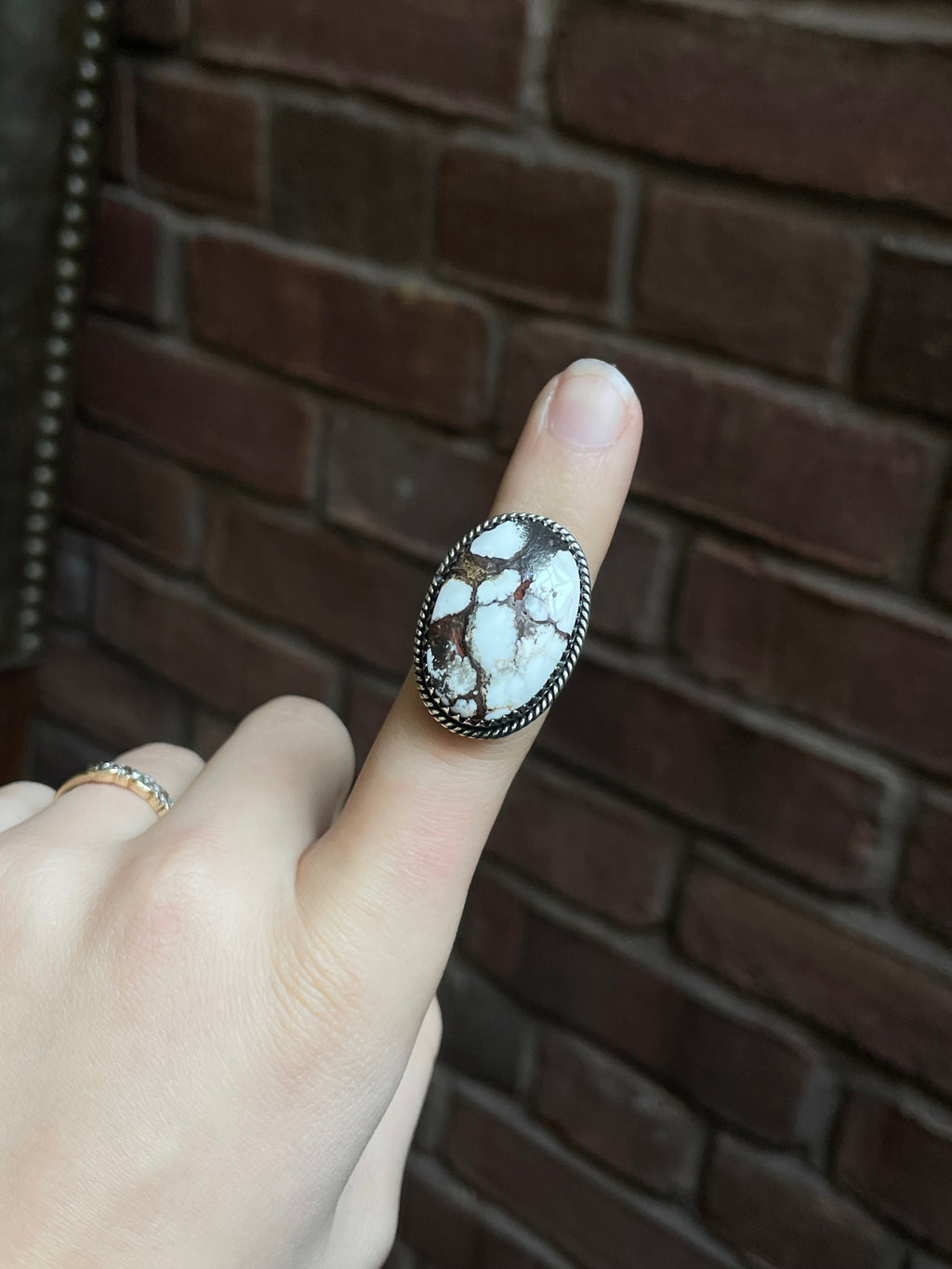 Wild Horse Ring | 925 Sterling Silver Size 7.5 E183
