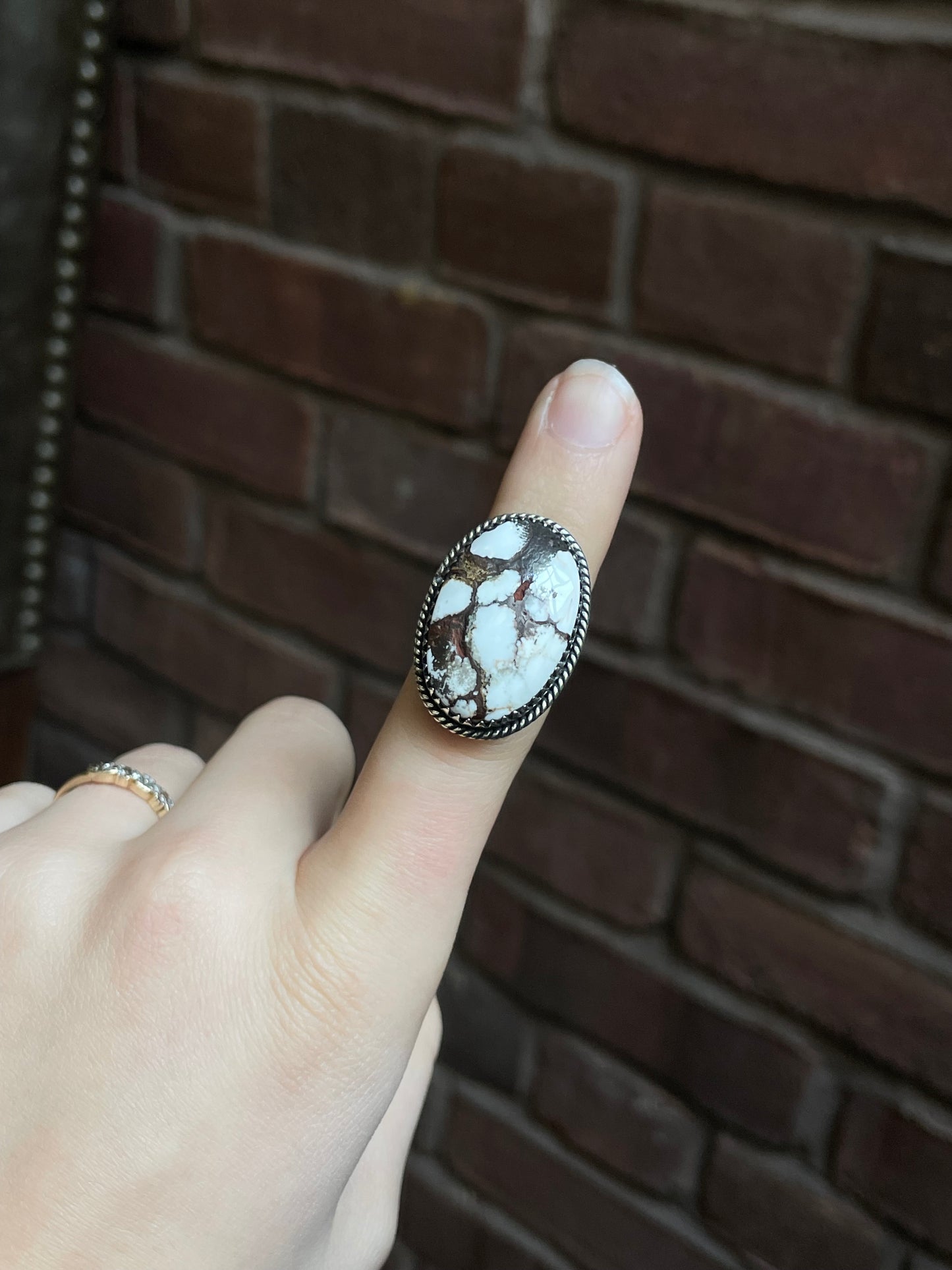 Wild Horse Ring | 925 Sterling Silver Size 7.5 E183