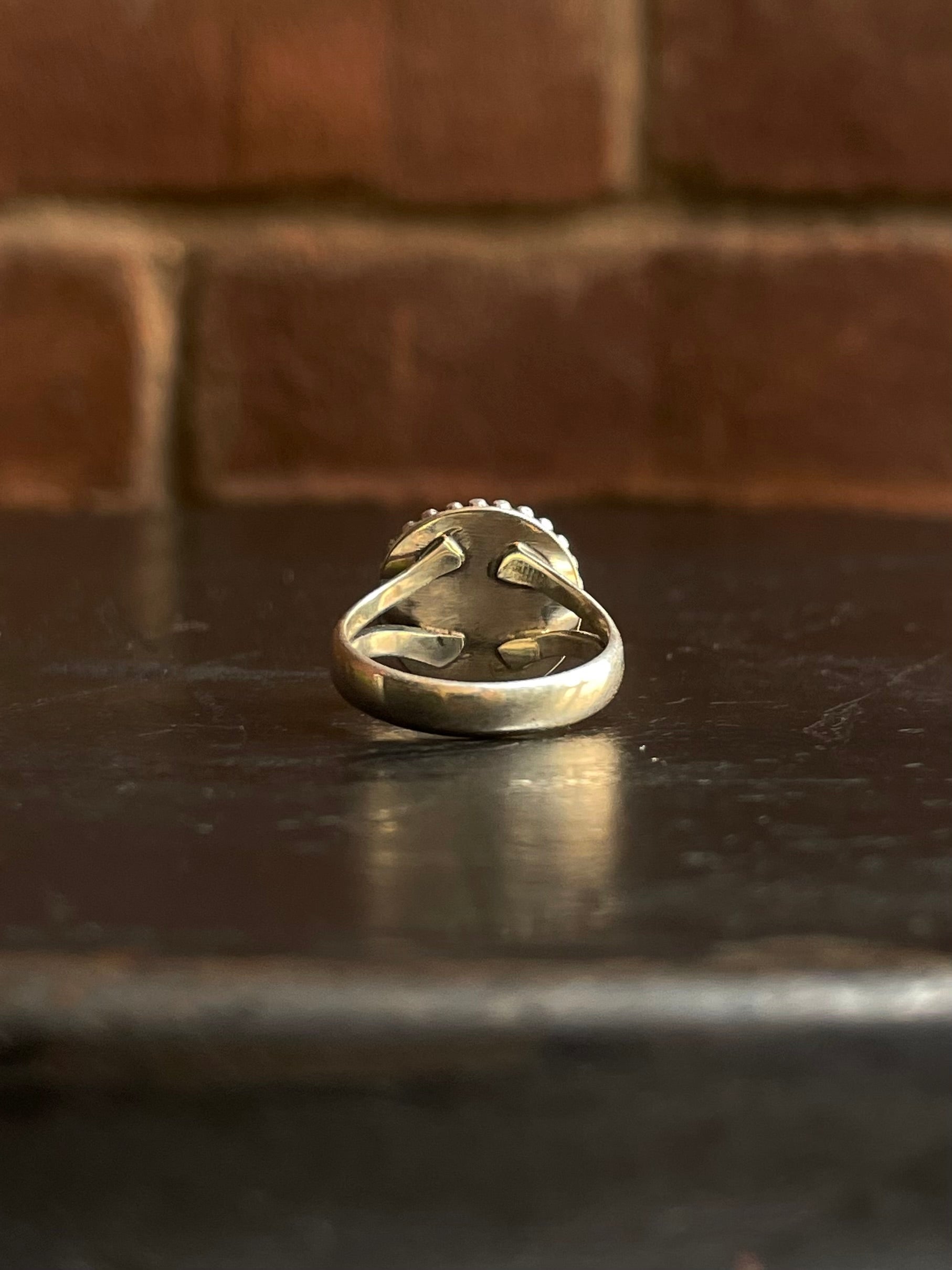 Pink Conch Ring Size 6 | 925 Sterling Silver G533