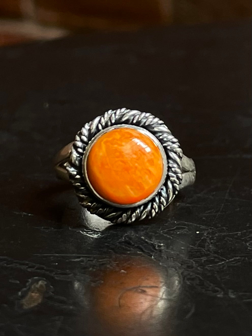 Spiny Oyster Ring Size 7 | 925 Sterling Silver E770