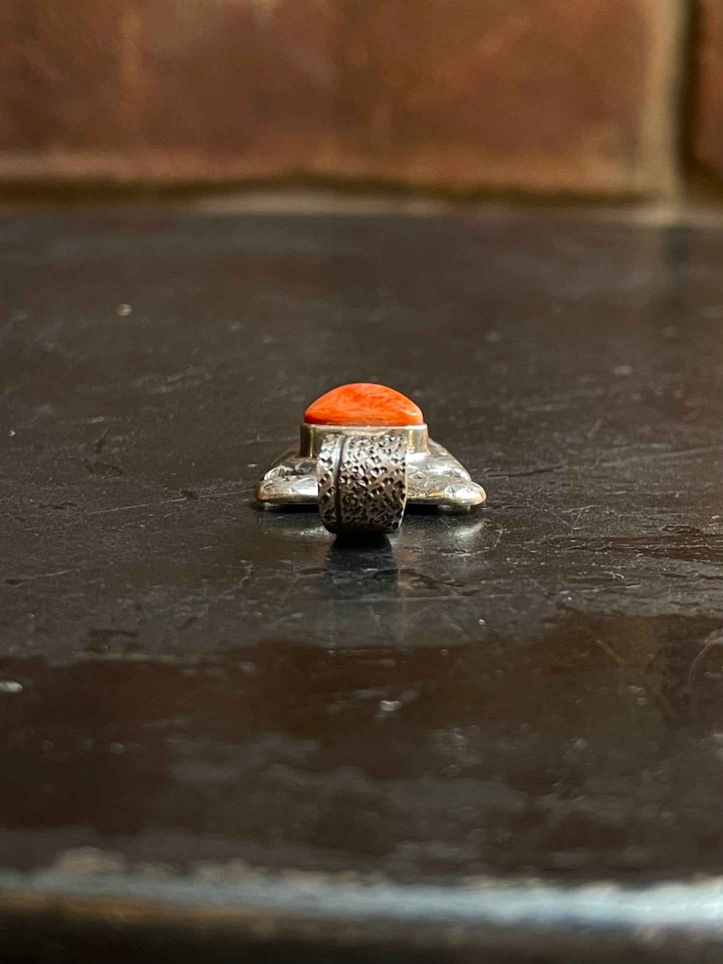 Spiny Oyster Arrowhead Pendant | Sterling Silver G437