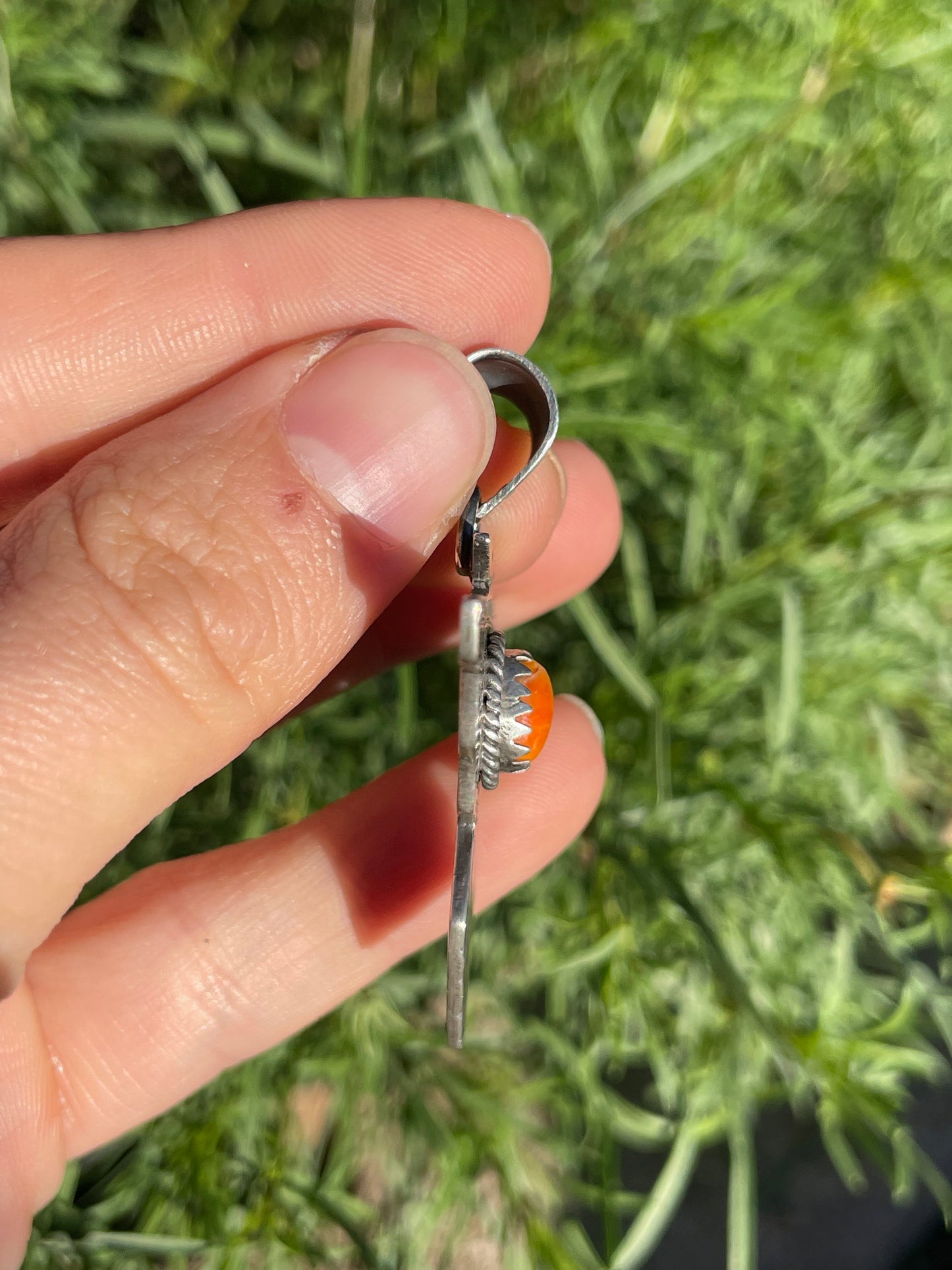Spiny Oyster Thunderbird Pendant | 925 Sterling Silver B906