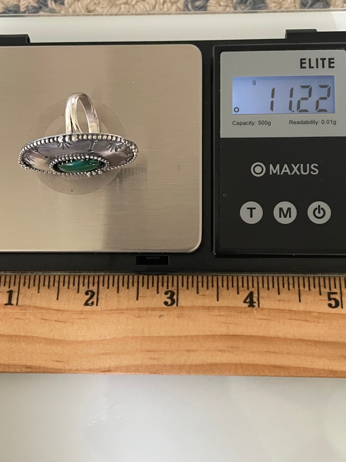Turquoise Ring Size 8 | 925 Sterling Silver G772