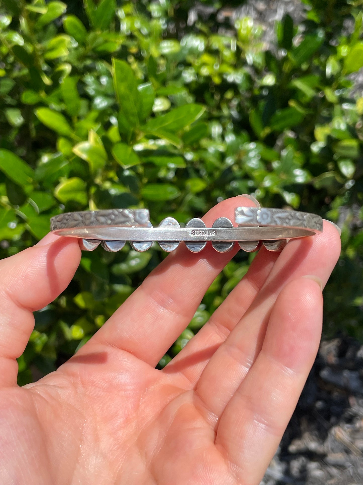Spiny Oyster Row Cuff Bracelet | 925 Sterling Silver D145