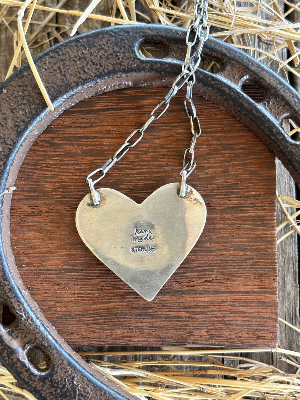 Mixed Stone Heart Necklace | 925 Sterling Silver Z12