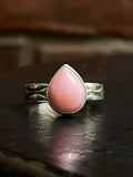 Pink Conch Ring Size 6.75 | 925 Sterling Silver E755